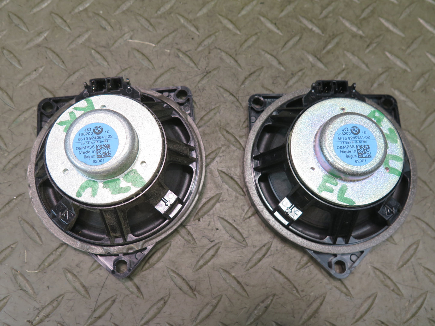12-16 BMW E89 Z4 10pcs Front & Rear TOP Hifi Subwoofer Speaker Tweeter Set OEM