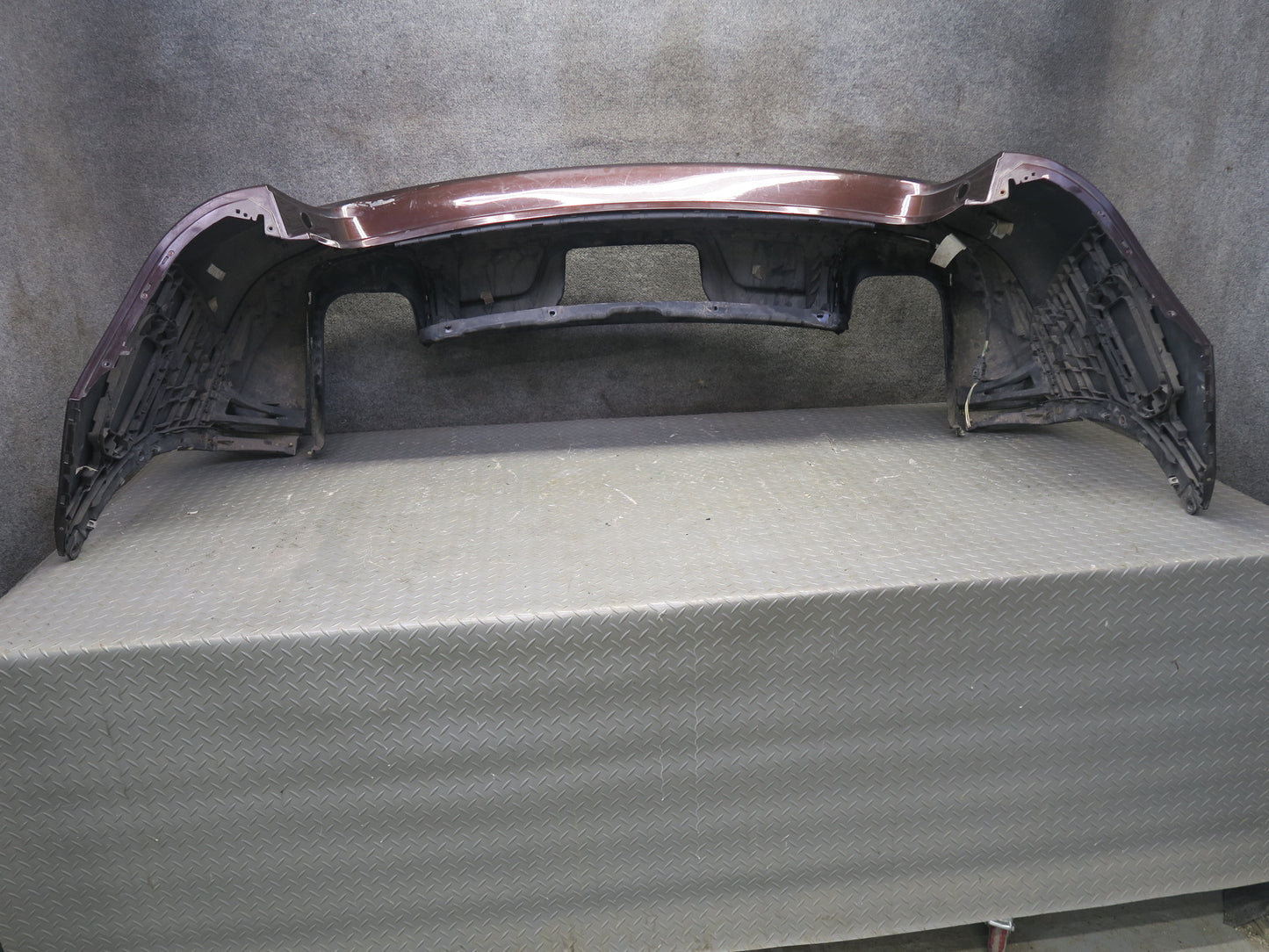 2011-2014 Porsche Cayenne 958 GTS Rear Bumper Cover w PDC Sensors Mahagony