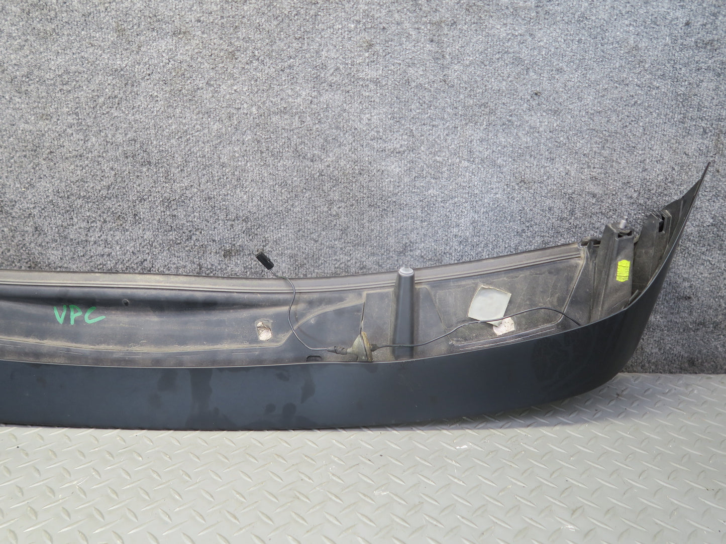 2015-2018 Porsche Cayenne 958 Rear Trunk Hatch Lift Tail Gate Spoiler Wing Black