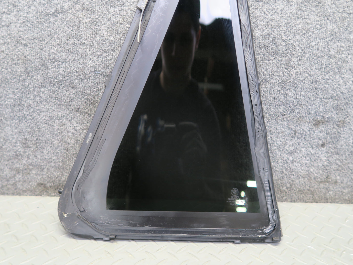 2014-2018 BMW F15 X5 Rear Left Door Fixed Glass Window