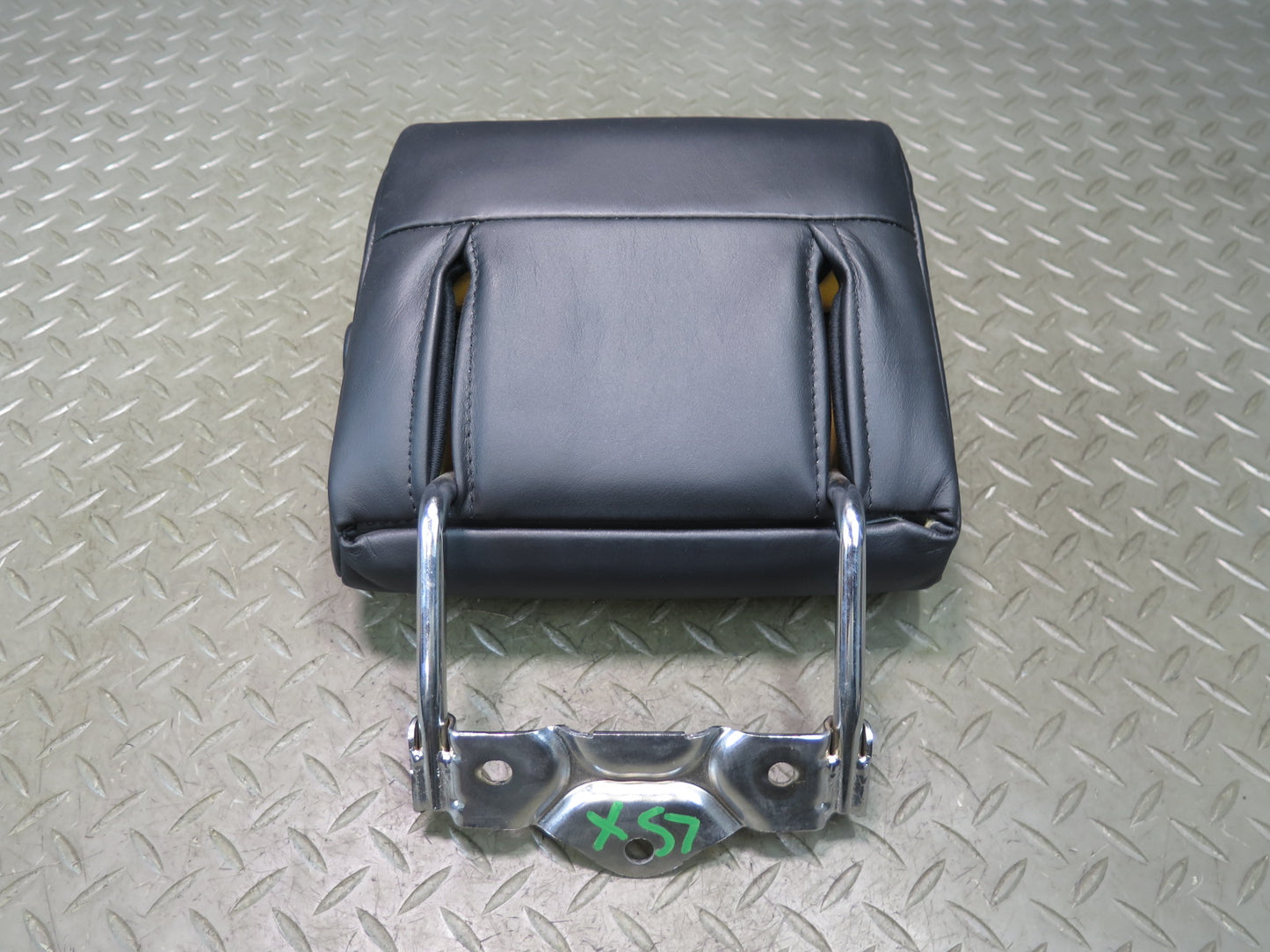01-03 Lexus UCF30L LS430 Rear Left Right Center Leather Black Headrest Set OEM
