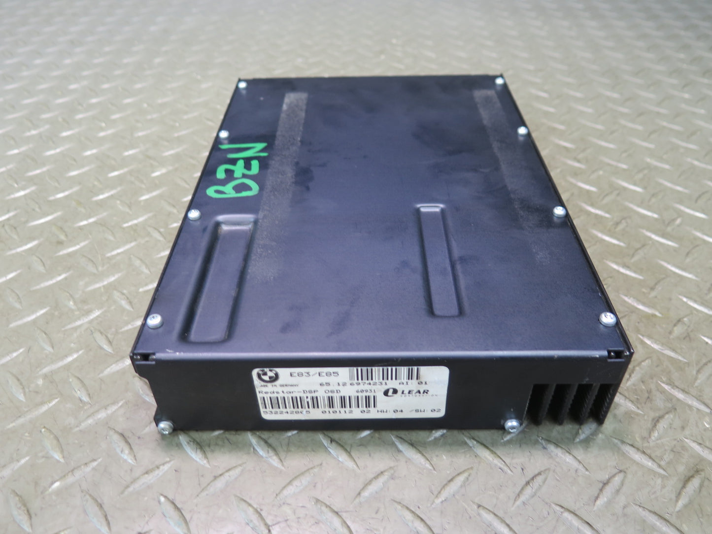 06-08 BMW E85 Z4 TOP Hi-fi Audio System Amplifier AMP 6974231 OEM