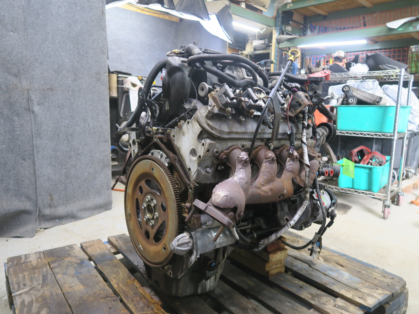 2003-2007 Hummer H2 6.0L V8 LQ4 Complete Engine Motor VIN U 8TH Digit