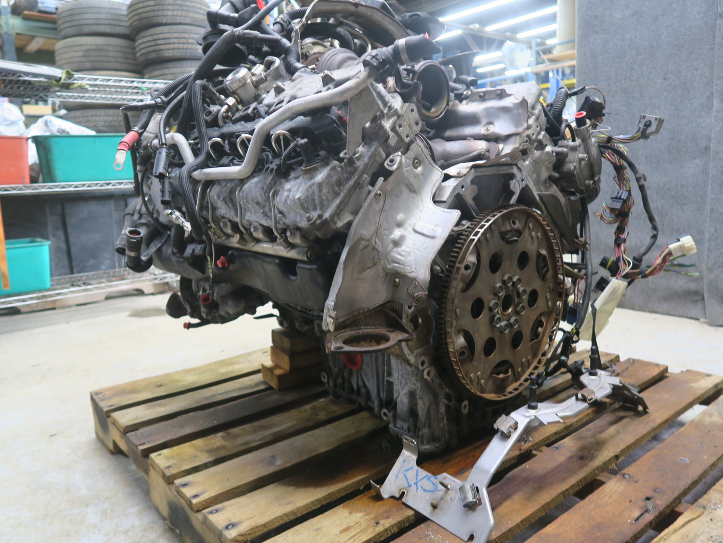 2010-2014 BMW E71 X6M 4.4L S63 Complete Engine Motor w Turbos 129k Miles