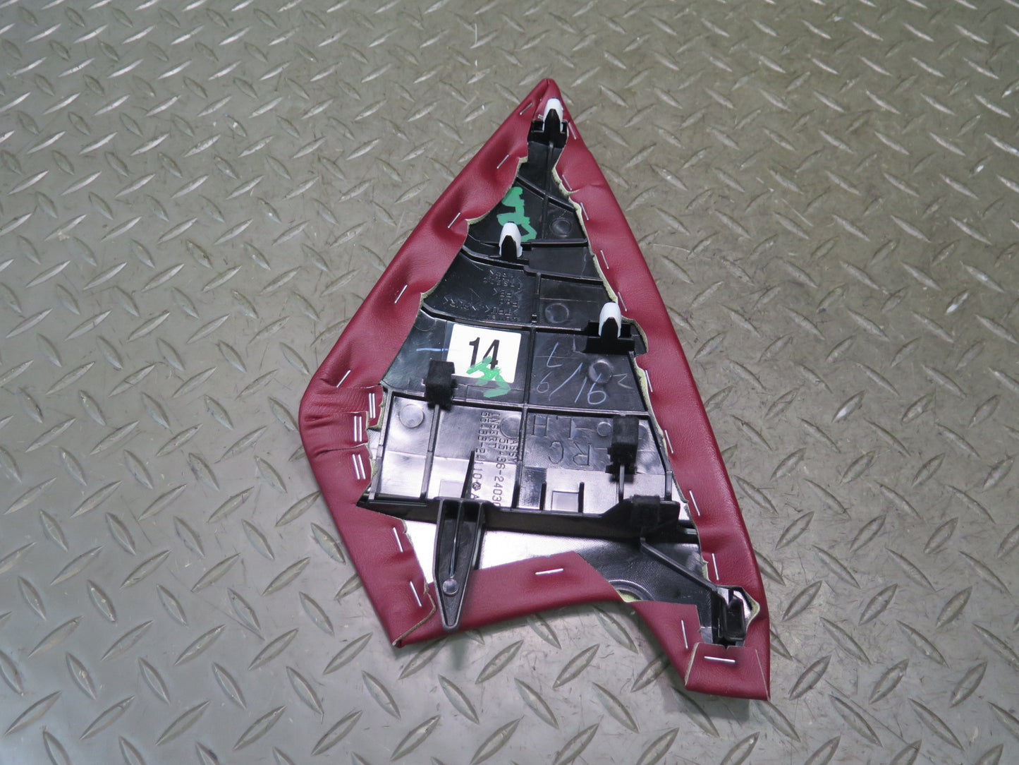 15-18 Lexus GSC16L RC350 RC300 Front Right Left Center Console Trim Set RED OEM