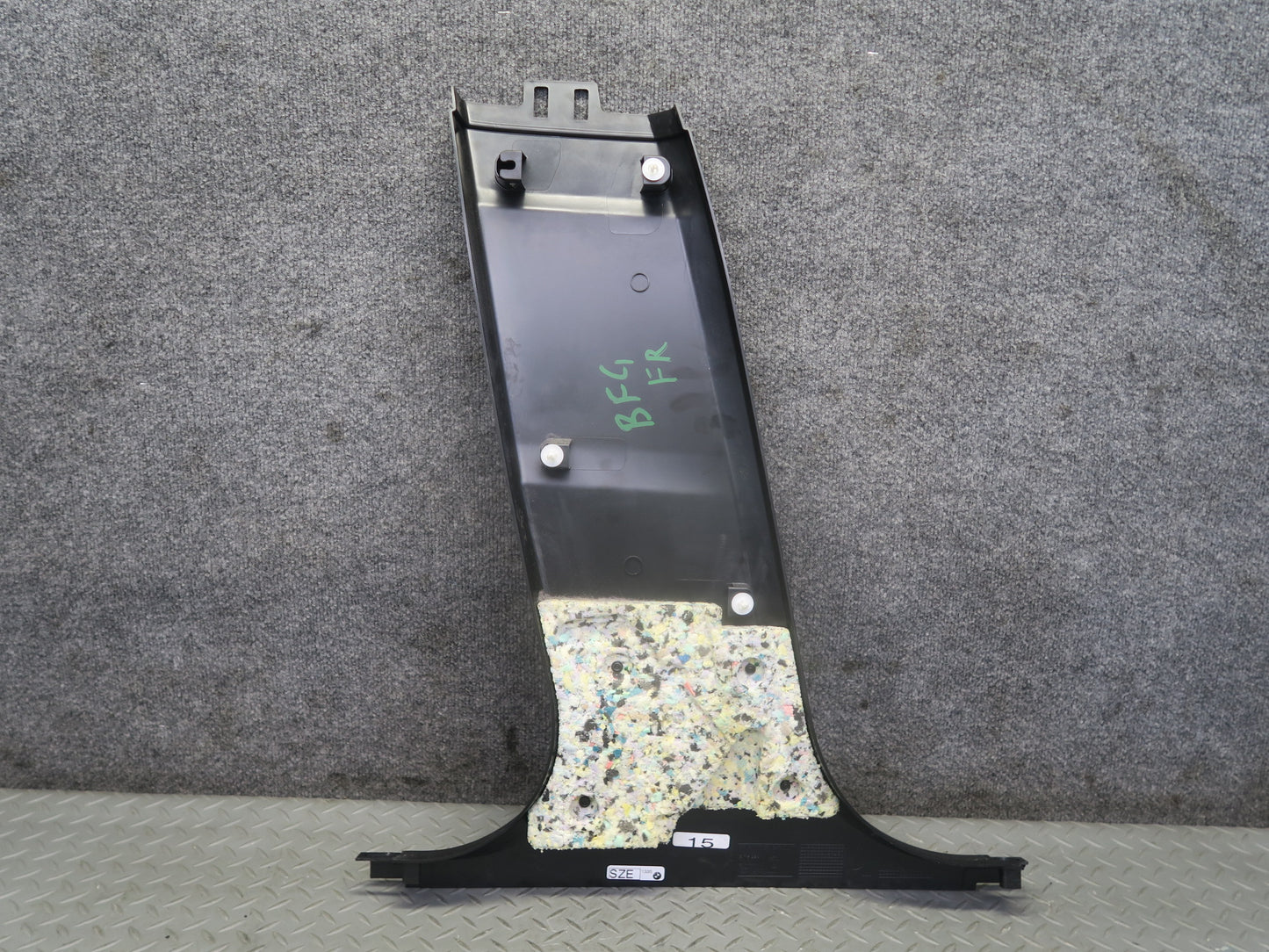 11-16 BMW F10 550iX Set of 2 Left & Right Interior B Pillar Lower Trim Panel OEM