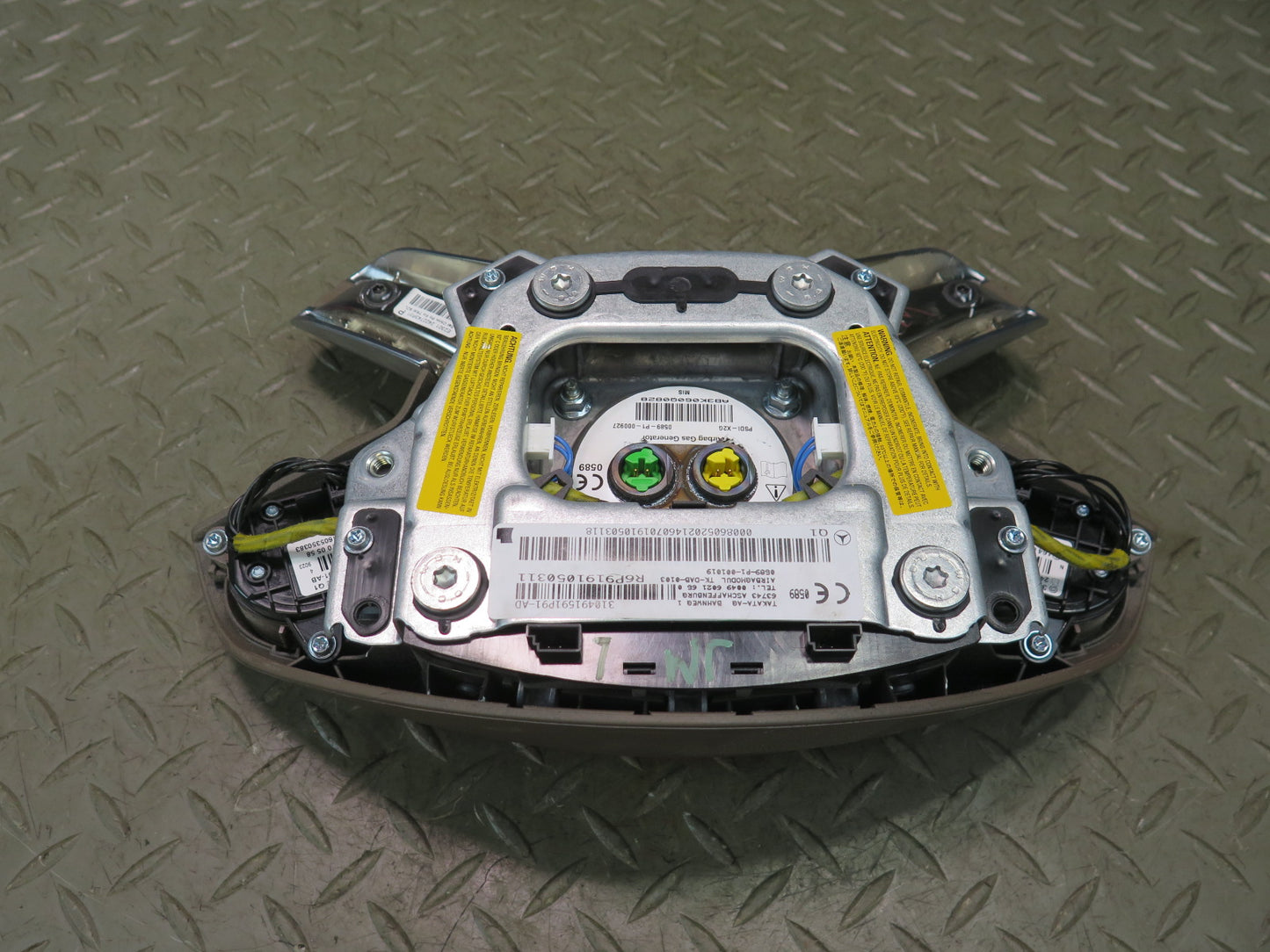 09-11 MERCEDES W164 ML350 ML500 A/T STEERING WHEEL SRS AIRBAG OEM