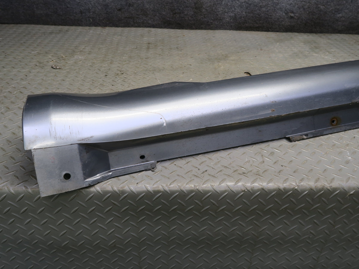 04-06 Nissan 350Z Z33 Convert Left Side Skirt Rocker Panel Molding Silver OEM
