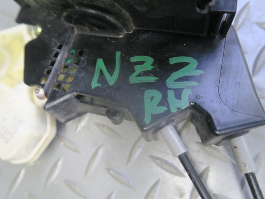 04-09 Nissan 350Z Z33 Convert Right Pass Door Lock Latch Actuator w Cable OEM