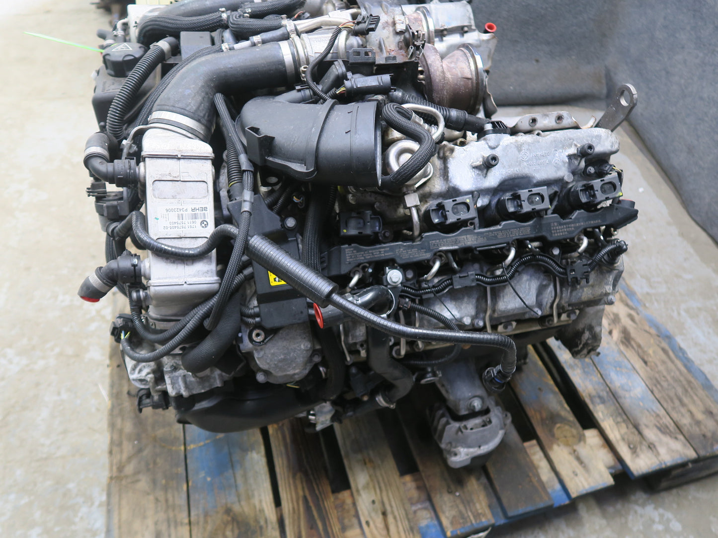 2013 BMW F10 550iX 4.4L AWD N63B44A A/T Complete Engine Motor w Turbo 87k Miles