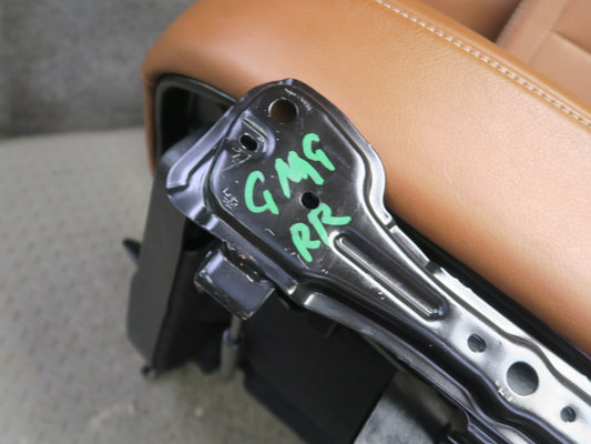 2017-2019 Mercedes X166 GLS450 Rear Right Second 2ND ROW Side Leather Seat Brown