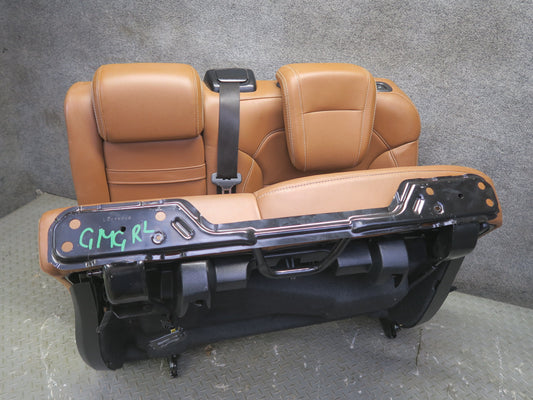 2017-2019 Mercedes X166 GLS450 Rear Left Second 2ND ROW Side Leather Seat Brown