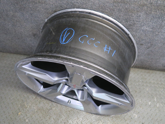 16-18 Chevrolet Camaro SS Rear Alloy R20 20" Wheel Rim 20x9.5JJ ET39 Silver OEM