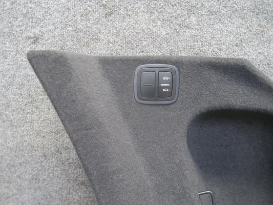 2015-2026 Porsche Macan Rear Right Trunk Storage Pocket Trim Black