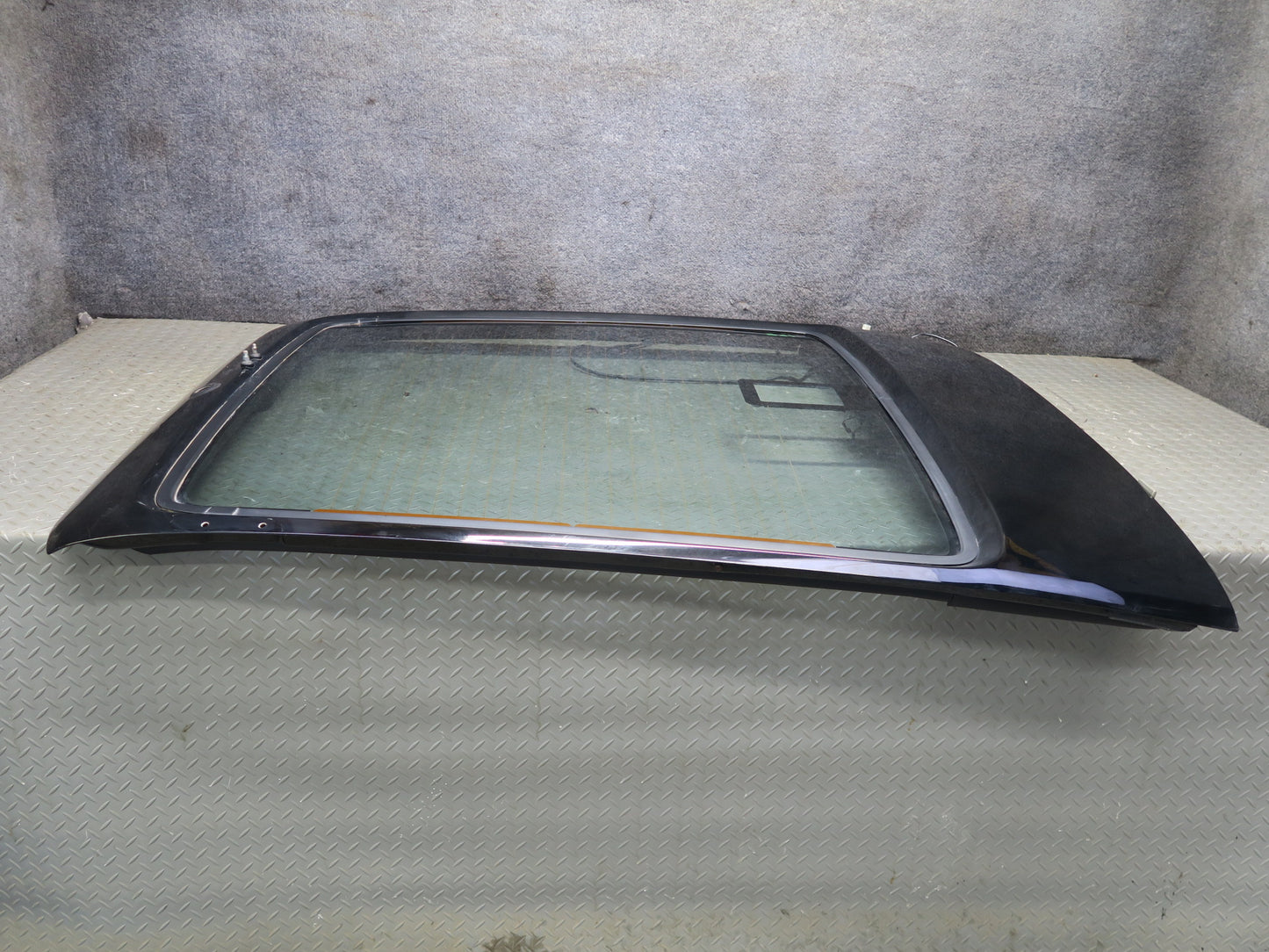 1987-1991 Porsche 928 S4 Rear Hatch Trunk Lid Liftgate W/ Glass Black
