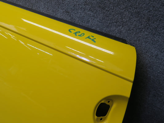 03-06 Chevrolet SSR Front Left Driver Door Shell Cover Panel Yellow OEM