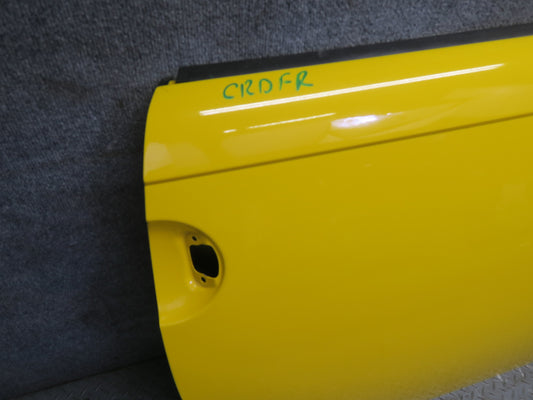 03-06 Chevrolet SSR Front Right Passenger Door Shell Cover Panel Yellow OEM