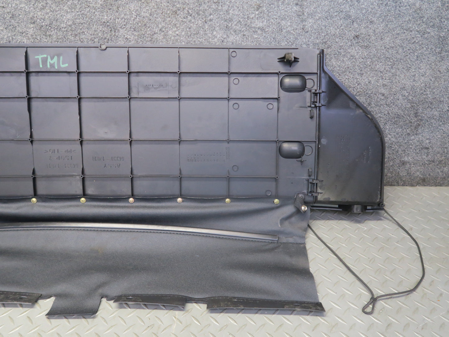 00-05 Toyota MR2 Spyder ZZW30L Rear Parcel Shelf Cover Panel 64330-17010 OEM