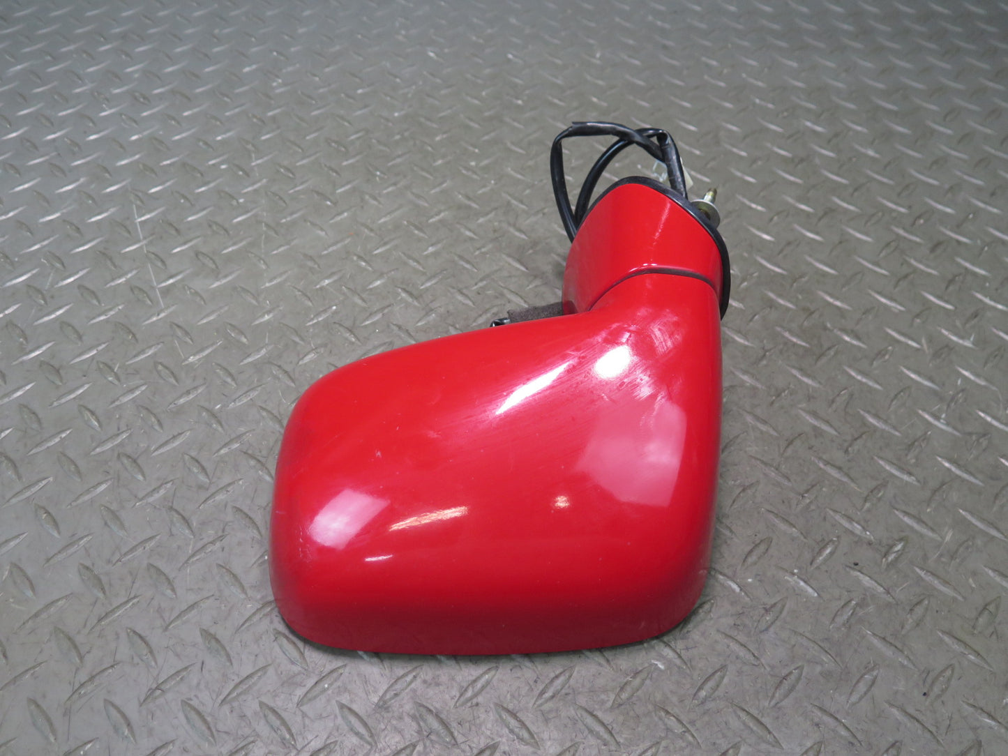 00-05 Toyota MR2 Spyder Left Door Exterior Side Power Mirror Absolutely RED OEM