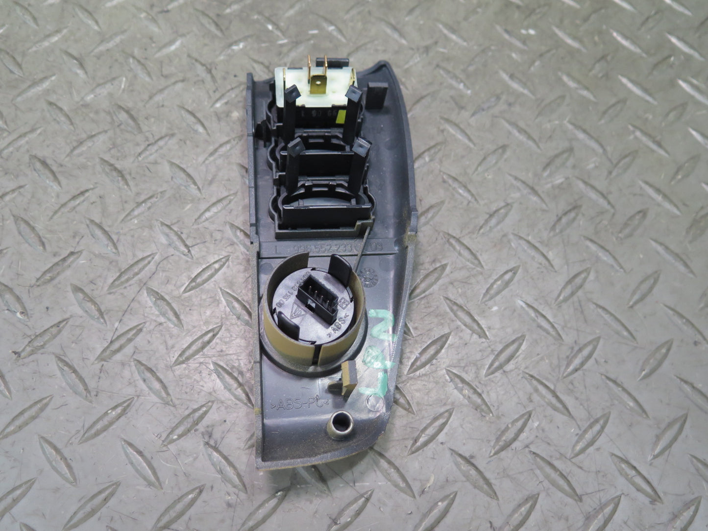1999-2001 Porsche 911 996 Dash Left TC OFF Wiper Switch w Trim Bezel