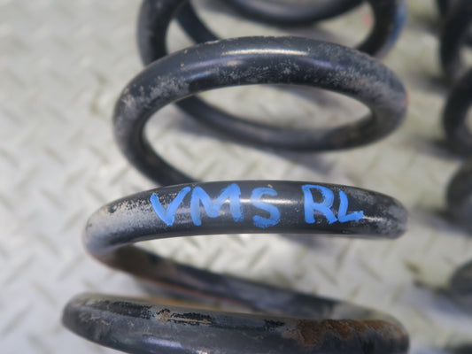 86-91 Mercedes W126 560SEL Set of 2 Rear Left & Right Coil Spring OEM