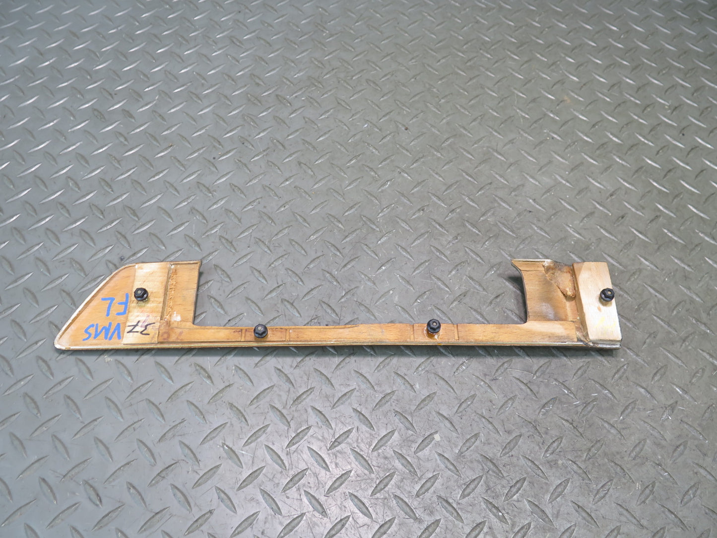 86-91 Mercedes W126 560SEL Set of 4 Door Wood Trim Bezel Cover Panel OEM