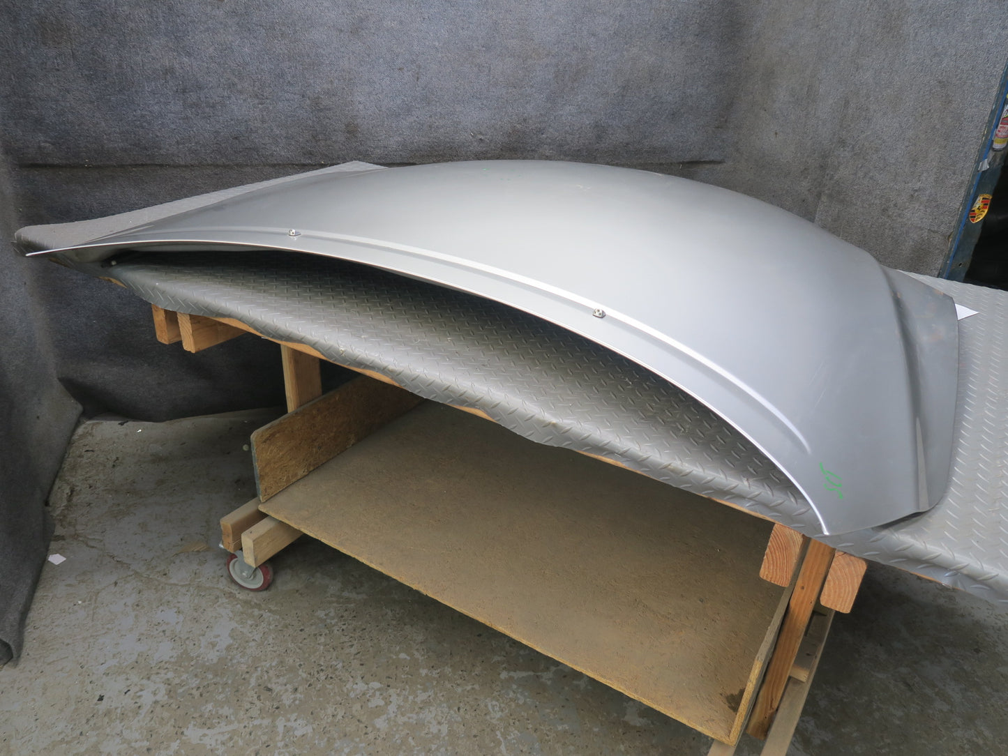 02-10 Lexus Z40 SC430 Front Hood Bonnet Shell Panel Cover Silver OEM