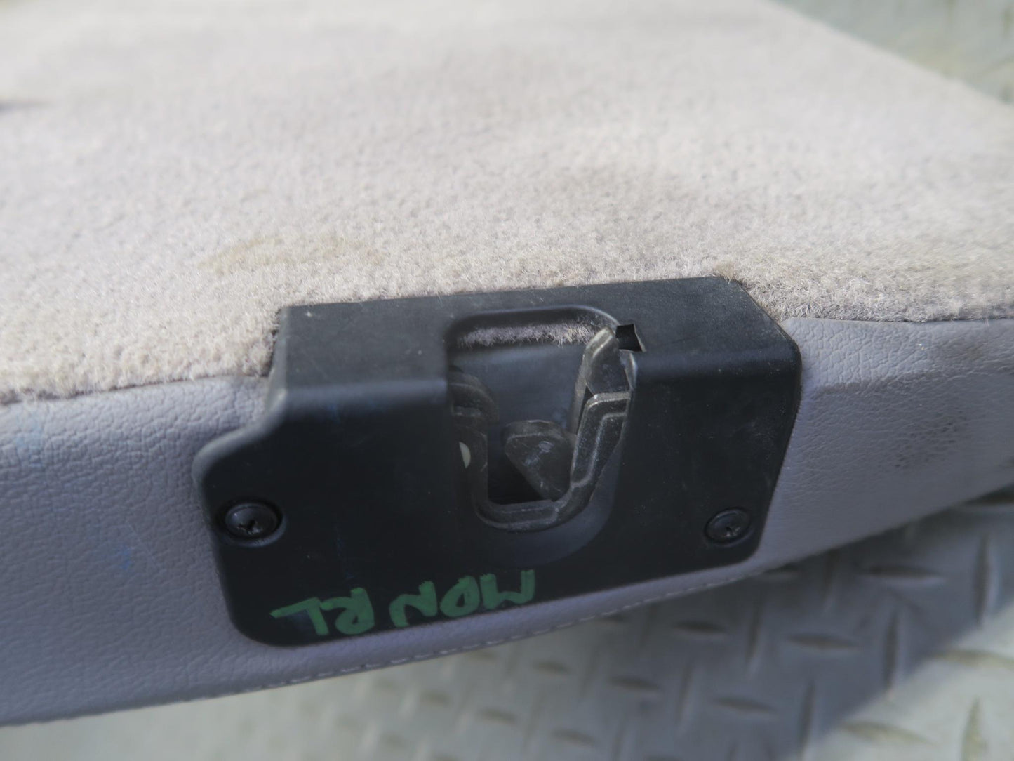 2002-2005 Porsche 911 996 Convertible Rear Left Seat Upper Leather Cushion