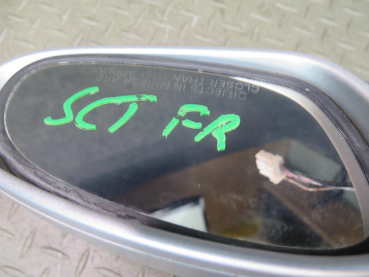 02-05 Lexus SC430 Right Door Side View Exterior Heated Memory Mirror Silver OEM
