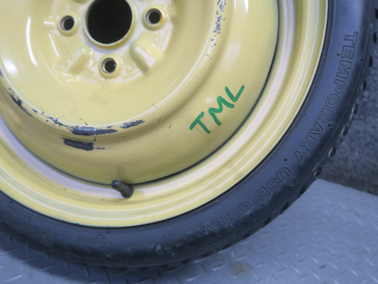 00-02 Toyota MR2 Spyder Spare Tire R16" Wheel Donut 16x4 125/70 w Cover BAG OEM