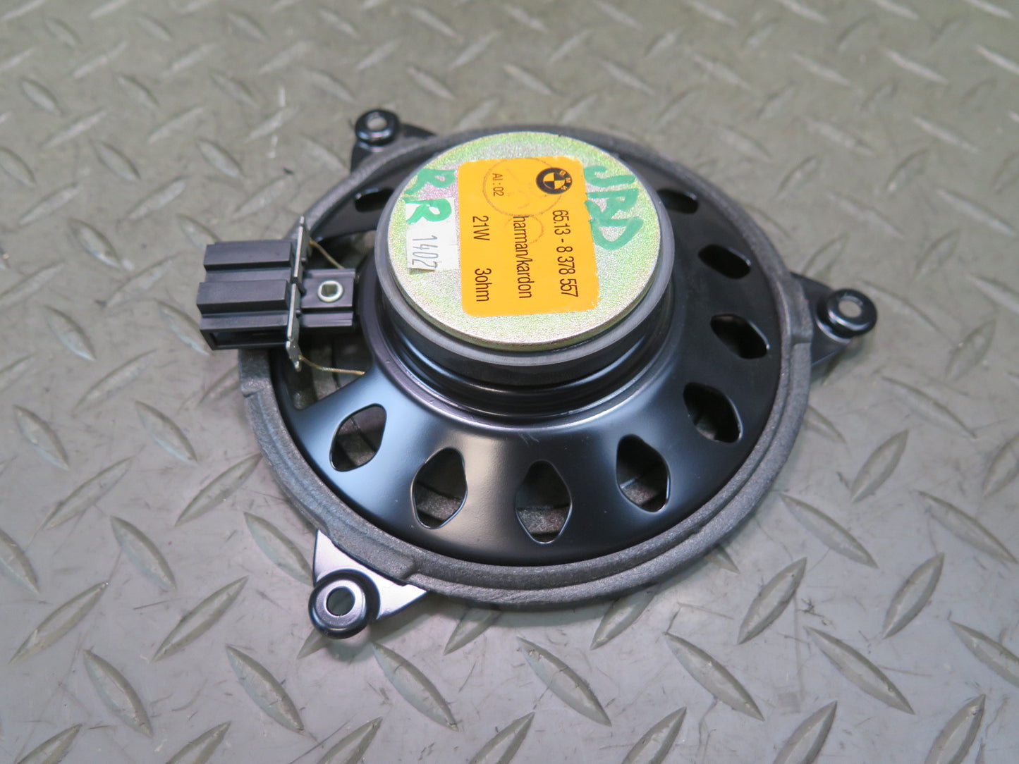 01-06 BMW E46 330CI Convertible Rear Right Harman Kardon Speaker 8378557 OEM