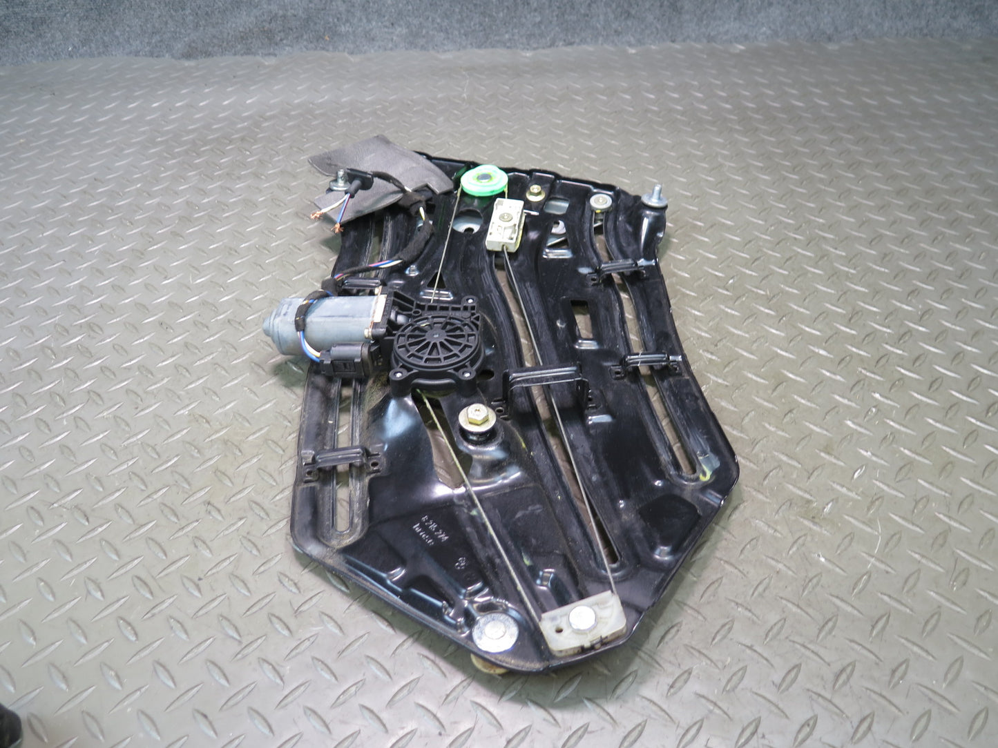 01-06 BMW E46 330ci Convertible Rear Right Quarter Window Regulator w Motor OEM