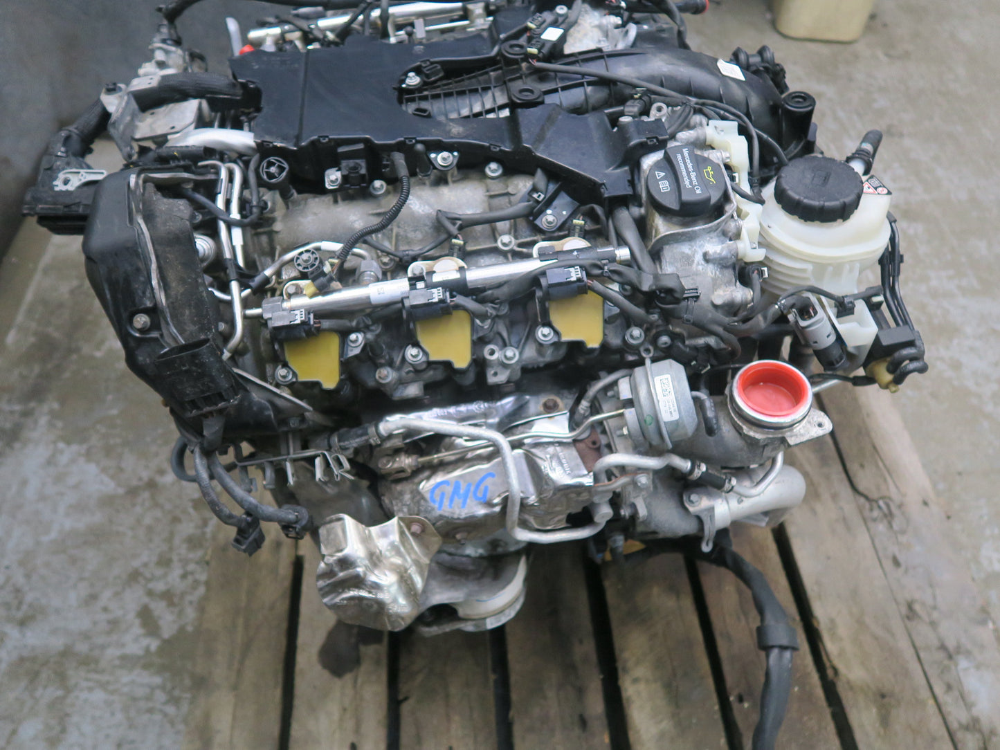 2017-2019 Mercedes X166 GLS450 3.0L V6 276.821 M276 Engine Motor 110k Miles