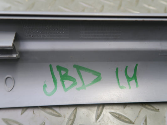 01-06 BMW E46 330CI Convert Set of 2 Door Scuff Sill Plate Trim Cover Gray OEM