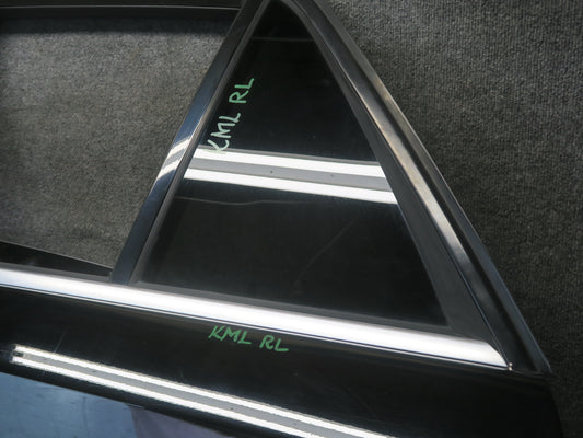 12-15 Mercedes W166 Ml-class Rear Left Door Shell Panel w Glass Window OEM