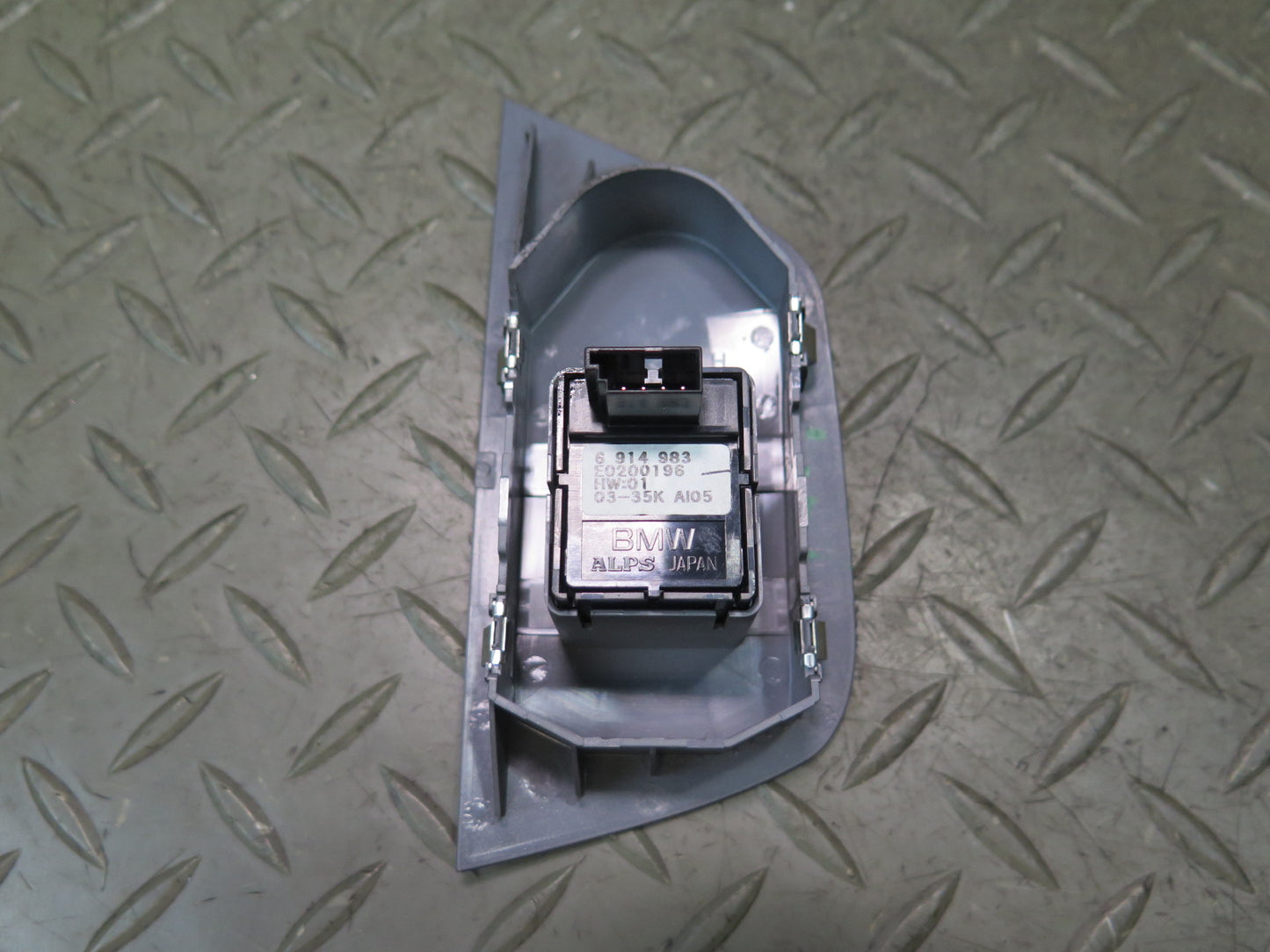 03-04 BMW E85 Z4 Left & Right Door Power Window Mirror Switch w Trim Set 66K OEM