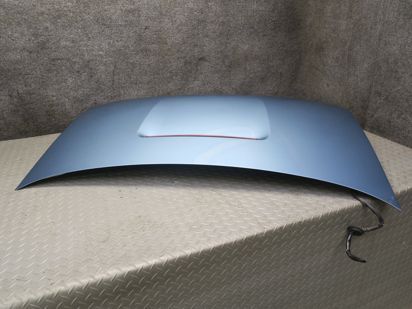 96-99 BMW E36/7 Z3 Roadster Rear Trunk Deck Lid Shell Cover Panel Blue OEM