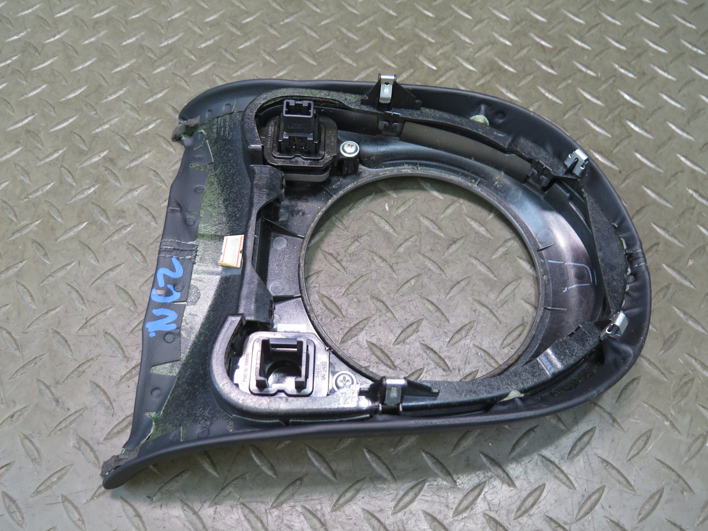 09-20 Nissan Z34 370Z A/T Center Console Shifter Trim Cover w Switch OEM