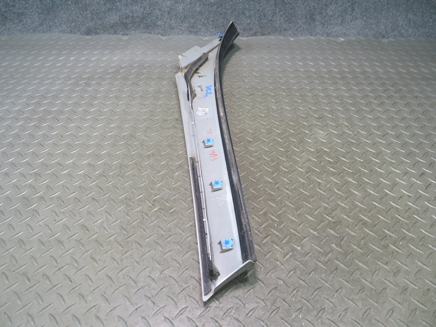 10-19 Nissan Z34 370Z Convert Front Exterior A Pillar Trim Panel Molding Set OEM