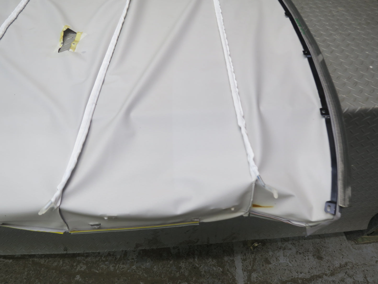 84-88 Toyota Cressida MX73 Sedan Headliner Trim Cover Panel Gray OEM