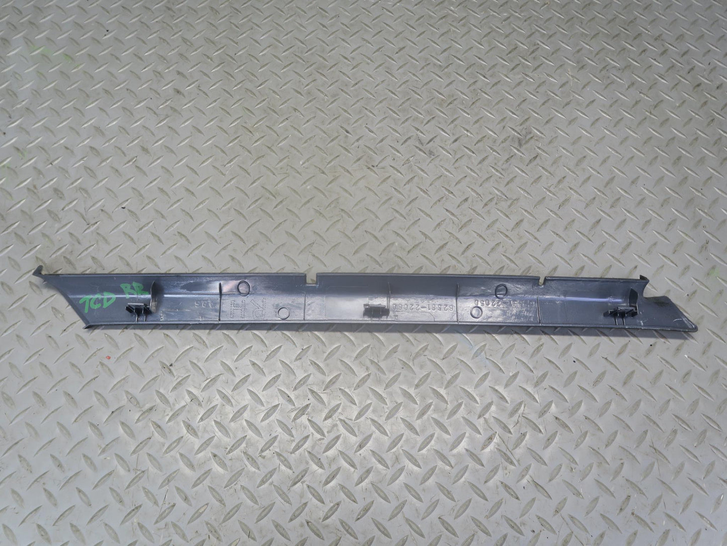 85-86 Toyota Cressida MX73 Sedan Rear Interior Quarter Window Trim Set of 2 OEM