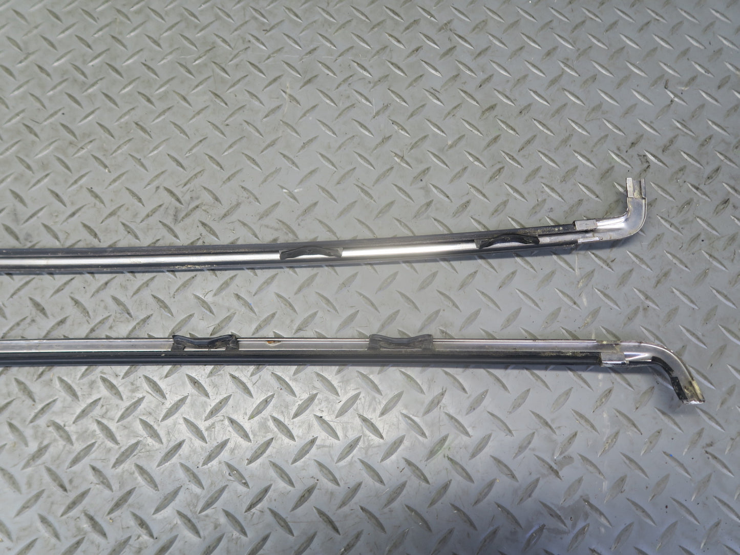 84-86 Toyota Cressida MX73 Front Windshield Chrome Trim Molding Cover Set OEM