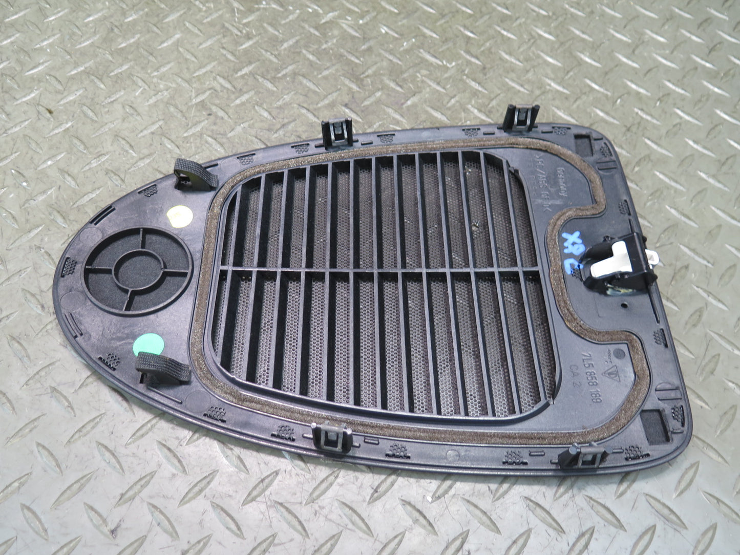 2003-2010 Porsche Cayenne 955 Dash Center Speaker Grille Cover 7L5858189