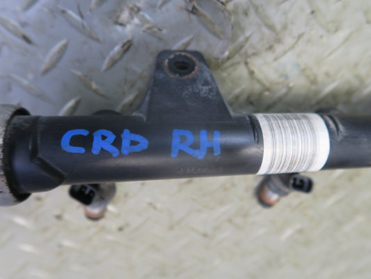 03-04 Chevrolet SSR V8 5.3L Right Fuel Rail Pipe w Injectors Assy 49K Miles OEM