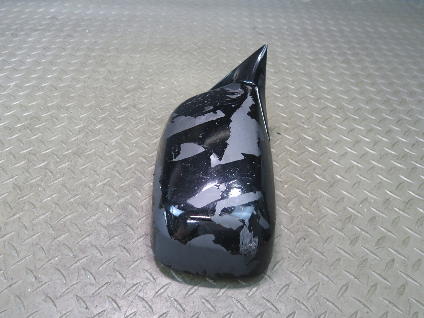 95-97 Toyota Celsior UCF20 RHD Front Right Side View Power Door Mirror Black OEM