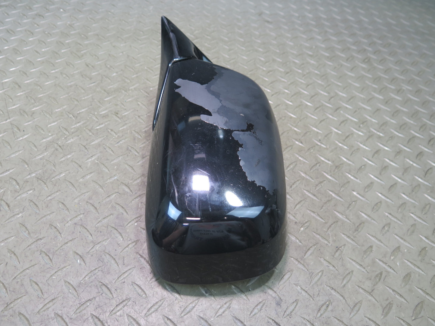 95-97 Toyota Celsior UCF20 RHD Front Left Side View Power Door Mirror Black OEM