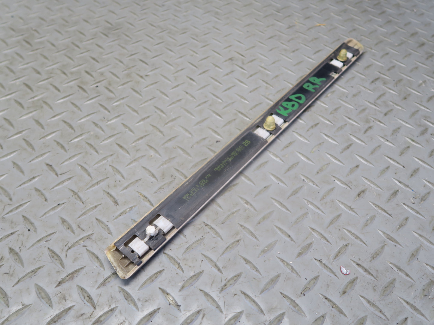 2001-2006 BMW E46 M3 Rear Right Quarter Trim Molding Panel Titan Silver