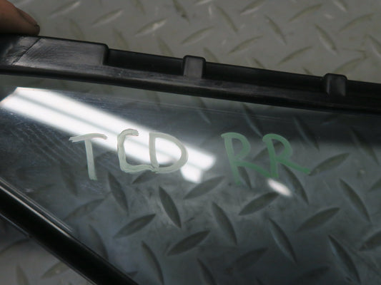 84-88 Toyota Cressida MX73 Sedan Rear Right Door Quarter Window Glass OEM
