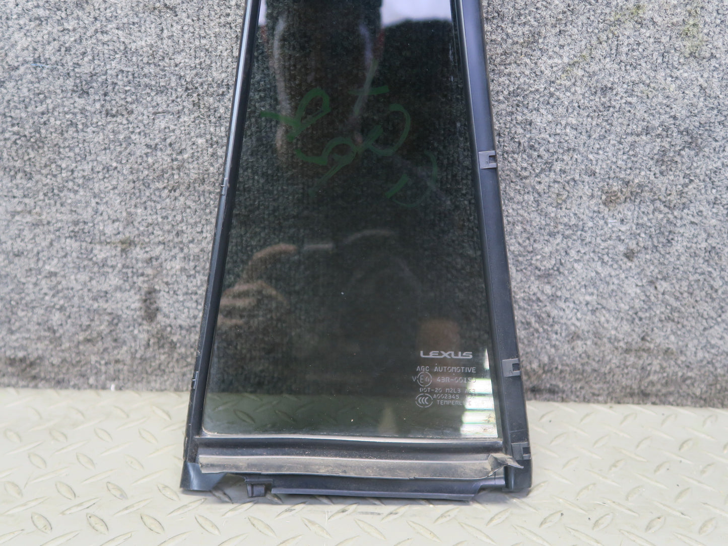 2010-2023 Lexus URJ150L GX460 Rear Right Passenger Side Door Vent Glass Window