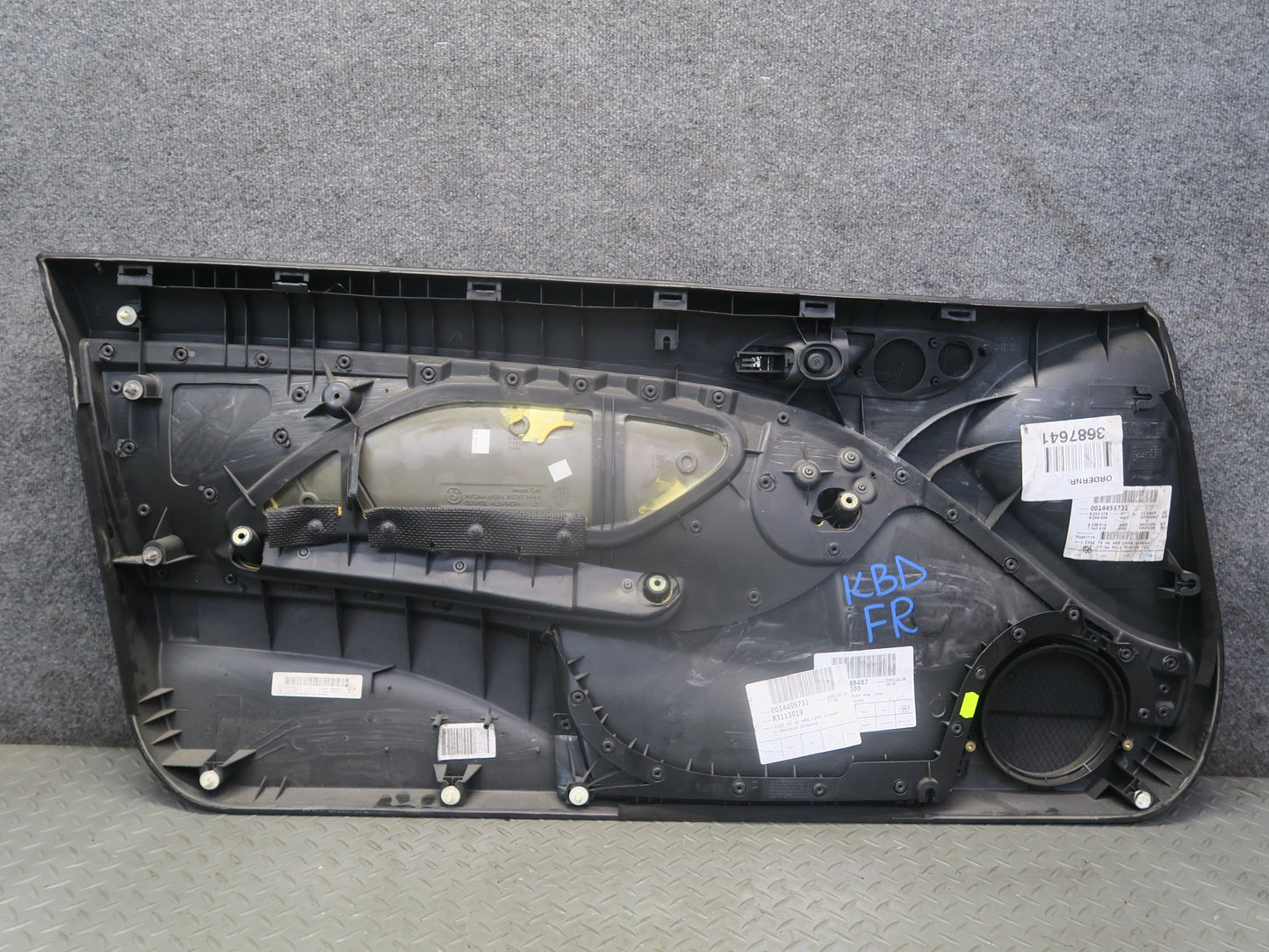 2001-2006 BMW E46 M3 Coupe Convertible Right Door Trim Cover Panel Black